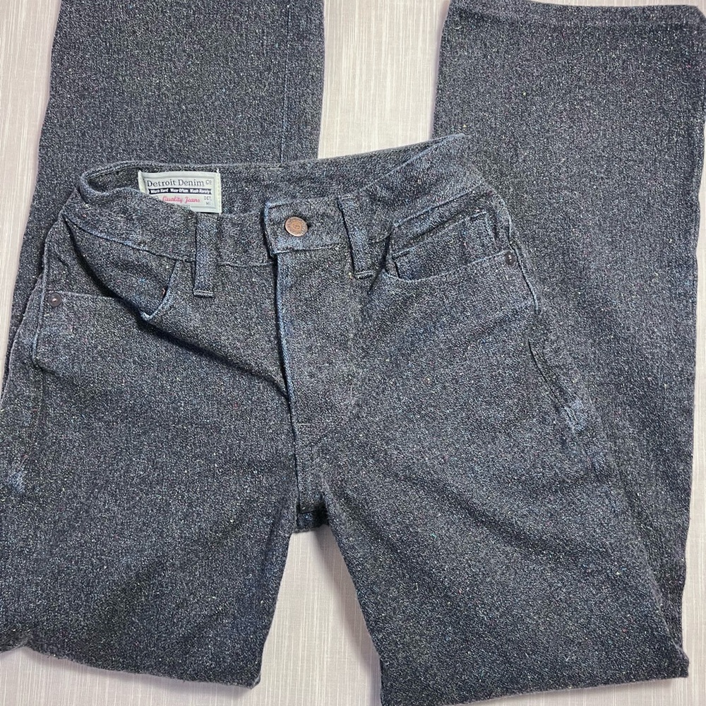 Detroit Denim Company Tweed Jeans XXS